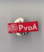 PVDA Politieke Partij pin logo, Verzamelen, Gebruikt, Niet vindbaar, Niet vindbaar, Speldje of Pin