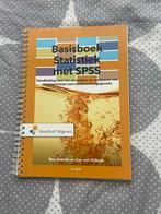 Basisboek Statistiek met SPSS - 6e druk, Zo goed als nieuw, Noordhoff Uitgevers, Beta, HBO