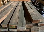 Hardhout–Louro Preto–regels-palen-balken-50x95 mm, Ophalen, Palen, Nieuw, Hardhout