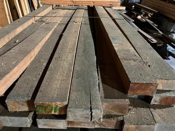 Hardhout–Louro Preto–regels-palen-balken-50x95 mm beschikbaar voor biedingen