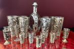 Haig's sterling Silver Overlay - Compleet drankstel, Antiek en Kunst, Ophalen of Verzenden