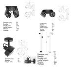 Satellite (KS Lightening) -set-zwart-Z.G.A.N, Huis en Inrichting, Lampen | Spots, Ophalen, Metaal of Aluminium, Industrieel, Landelijk