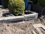 Betonbloken antraciet, Tuin en Terras, Bielzen en Borders, Ophalen, Zo goed als nieuw, Beton, Minder dan 100 cm