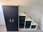 IKEA Trofast kast (trap) – wit-zwart Zo goed als nieuw!, Ophalen, 100 tot 150 cm, 100 tot 150 cm, Zo goed als nieuw