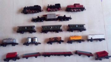 Marklin 3 locomotieven 14 wagons en M rails beschikbaar voor biedingen