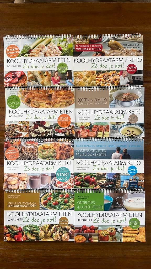8 keer Matty Barnhoorn - STARTGIDS koolhydraatarm eten, Boeken, Kookboeken, Zo goed als nieuw, Voorgerechten en Soepen, Overige gebieden