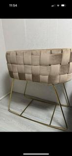 Stijlvolle Wieg met Gouden Onderstel, Kinderen en Baby's, Babywiegjes en Ledikanten, Ophalen of Verzenden, Zo goed als nieuw, Wieg