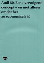 Folder Audi 80 (1982), Verzenden, Gelezen, Audi