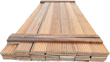 34 Hardhouten profielplanken 25x140 mm - nr: HP430 beschikbaar voor biedingen