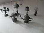 tinnen voorwerpen lampen telefoon / bel / strijkbout enz., Ophalen of Verzenden