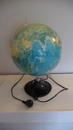 Globe wereldbol, Ophalen of Verzenden, Verlicht, Zo goed als nieuw