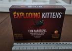 Exploding kittens- kaartspel- 2-5 spelers- Ook Verzenden, Hobby en Vrije tijd, Gezelschapsspellen | Kaartspellen, Ophalen, Nieuw