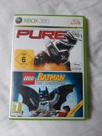 Xbox 360 Pure en Lego Batman the videogame 7+, Spelcomputers en Games, Vanaf 7 jaar, Avontuur en Actie, 2 spelers, Gebruikt