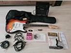 Harley Benton electrische gitaar + veel extra's, Ophalen of Verzenden, Zo goed als nieuw, Klassieke of Spaanse gitaar