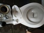 Hangtoilet met aansluiting, Doe-het-zelf en Verbouw, Sanitair, Ophalen, Gebruikt, Steen, Toilet