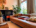 Slimm bruin coqnac leren bank Loods 5, Huis en Inrichting, Banken | Bankstellen, Ophalen of Verzenden