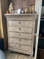 Brocante ladenkast, Huis en Inrichting, Kasten | Ladekasten, Ophalen, Gebruikt, 5 laden of meer, 50 tot 100 cm