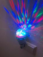 Discolampje voor in stopcontact, Ophalen of Verzenden, Gebruikt, Discobol, Kleur