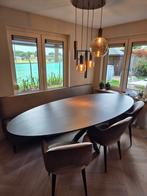 Melamine tafelblad 260, Huis en Inrichting, Tafels | Eettafels, 200 cm of meer, Zo goed als nieuw, Vijf personen of meer, Ovaal