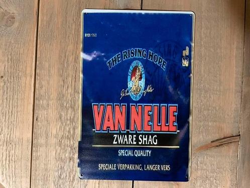 Reclamebord Van Nelle - Zware Shag 20x30, Verzamelen, Merken en Reclamevoorwerpen, Zo goed als nieuw, Reclamebord, Ophalen of Verzenden
