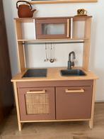Gepimpt IKEA keukentje met rotan details, Ophalen, Zo goed als nieuw, Hout, Speelkeuken