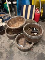 Oude houten kaasmallen, Overige materialen, Gebruikt, Rond, Ophalen of Verzenden