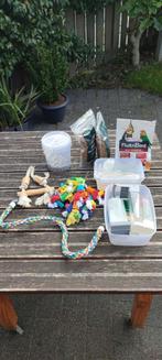vogelaccessoireset – voer, speelgoed en meer, Kooi-accessoires, Ophalen of Verzenden, Zo goed als nieuw, NA