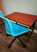 Vintage bureau met bureaustoel, Huis en Inrichting, Bureaus, Ophalen of Verzenden, Gebruikt