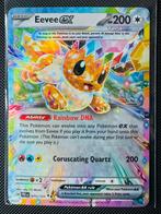 Pokémon Eevee EX #075 Prismatic Evolutions, Ophalen of Verzenden, Zo goed als nieuw, Losse kaart