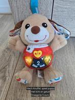 Vtech knuffel, speel puppy met licht en geluid, Ophalen, Zo goed als nieuw, 6 maanden tot 2 jaar