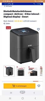 NIEUW IN DOOS: Distinq Airfryer 4 lt, Nieuw, Ophalen of Verzenden