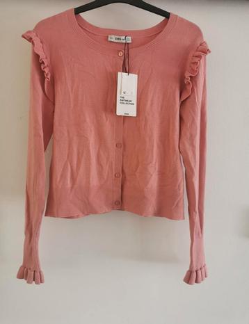 ZARA vest met volants mt. S/M  beschikbaar voor biedingen