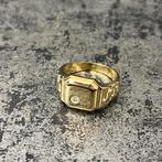 14k gouden zegelring heren nieuw, Ophalen of Verzenden