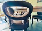 Promemoria Maxalto Moka & Roka Romeo Sozzi stoelen 8 stuks, Huis en Inrichting, Stoelen, Ophalen, Hout, Overige kleuren, Zo goed als nieuw