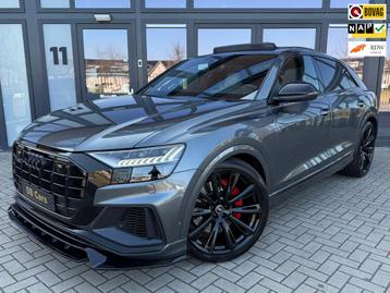 Audi Q8 55 TFSI e S-Line,RS stoelen,Pano,Sfeer,B&O,23inch.Da beschikbaar voor biedingen