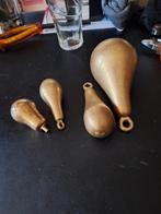 4 gewichten zaanse klok, Ophalen of Verzenden