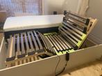Elektrische Lattenbodem 2 stuks 90x200 cm, gratis bedframe!, Ophalen, 90 cm, Eenpersoons, Zo goed als nieuw