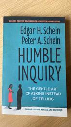 Humble inquiry, Boeken, Ophalen of Verzenden, Edgar H. Schein & Peter A. Schein, Zo goed als nieuw