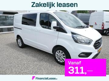 Ford Transit Custom 2.0 TDCI 105PK,L1H1, Limited, Dubbel cab beschikbaar voor biedingen
