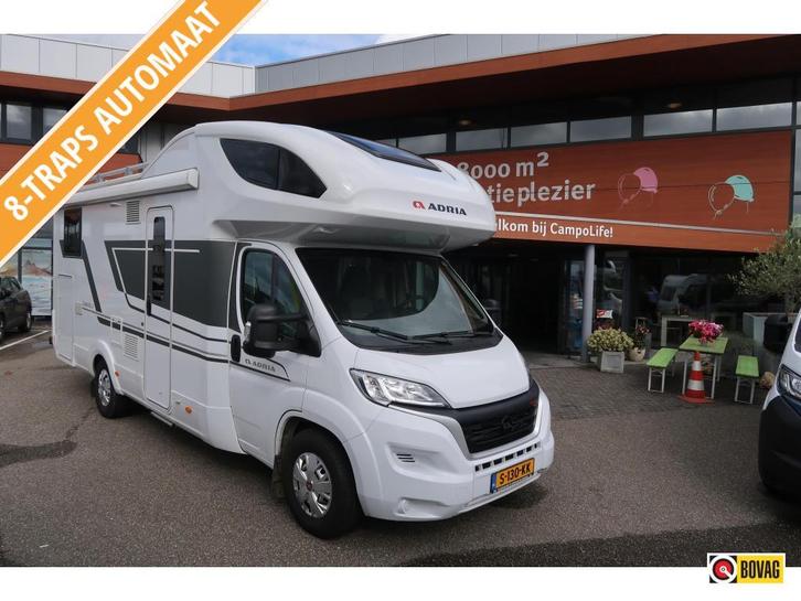 Adria Coral XL Plus 670 SL COMPLETE GEZINSCAMPER, Caravans en Kamperen, Campers, tot en met 4, Adria, Diesel, Automaat, L-zit