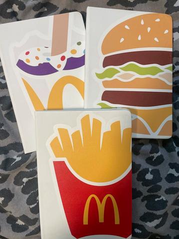 Mcdonalds notie boekjes beschikbaar voor biedingen