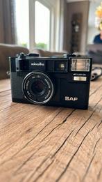 Minolta Hi-Matic AF analoge vintage camera -  getest, Minolta, Ophalen of Verzenden, Compact, Zo goed als nieuw