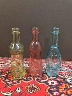 Set van 3 decoratieve mini vaasjes flesjes, Overige kleuren, Unknown@unknown.com, Minder dan 50 cm, Unknown