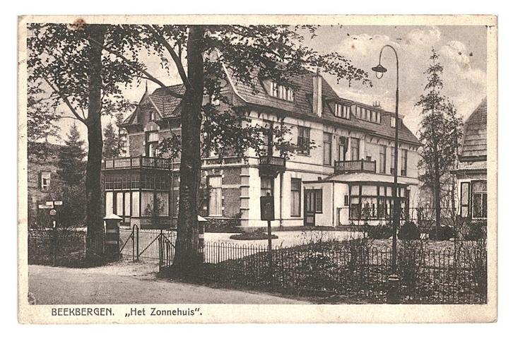 975710	Beekbergen	Het Zonnehuis	1937 Gld	Gelopen met zegel, Verzamelen, Ansichtkaarten | Nederland, Gelopen, Noord-Brabant, 1920 tot 1940