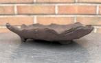 Bonsai Kusamono pot handgemaakt ongeglazuurd 17,8x15x4,1, Tuin en Terras, Bloempotten, Nieuw, Ophalen of Verzenden, Minder dan 25 cm