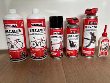 Soudal onderhoudsproducten fiets beschikbaar voor biedingen