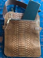 Nieuwe tas van echt slangenleer €150, Ophalen of Verzenden, Zo goed als nieuw