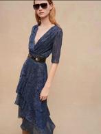 Maje jurk, Kleding | Dames, Jurken, Blauw, Ophalen of Verzenden, Maat 36 (S), Onder de knie