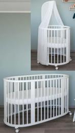 NIEUWSTAAT Stokke Sleepi V3 WIEG en LEDIKANTJE 0-5 jaar, Kinderen en Baby's, Babywiegjes en Ledikanten, Ophalen, Zo goed als nieuw