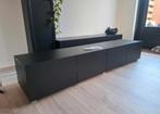 Nieuw Mat Zwart TV Meubel, Huis en Inrichting, Kasten | Televisiemeubels, 150 tot 200 cm, Nieuw, Ophalen of Verzenden, Minder dan 100 cm